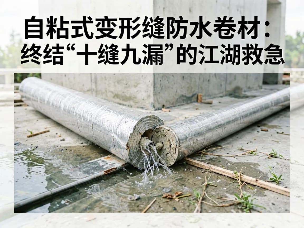 自粘式卷材：撕开就贴，能行吗？